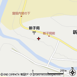 奈良県吉野郡吉野町新子304周辺の地図