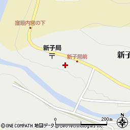 奈良県吉野郡吉野町新子303周辺の地図
