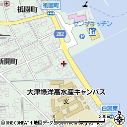 株式会社魚健　仙崎工場周辺の地図