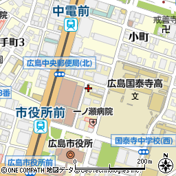 国泰寺ビル周辺の地図