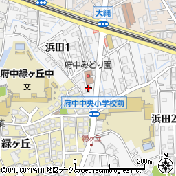 ファミリーマート浜田一丁目店周辺の地図