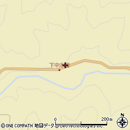 三重県多気郡大台町栗谷510周辺の地図