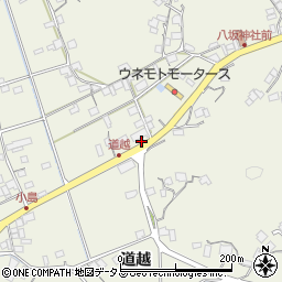 広島県尾道市向島町11653-1周辺の地図
