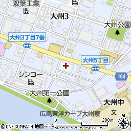 平安祭典広島東会館周辺の地図