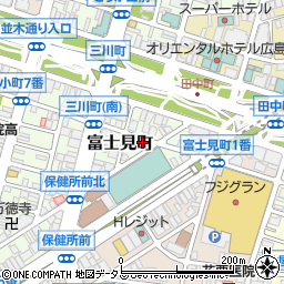 冨士ホテル周辺の地図