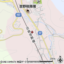 奈良県吉野郡吉野町丹治周辺の地図
