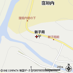 奈良県吉野郡吉野町新子285周辺の地図