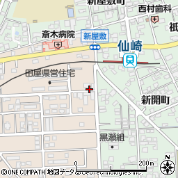 山口県長門市東深川田屋150周辺の地図