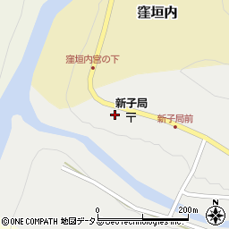 奈良県吉野郡吉野町新子281周辺の地図