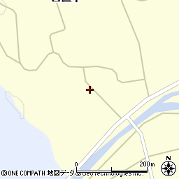 山口県長門市日置下841-1周辺の地図