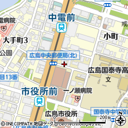 鉄板焼 お好み焼 花子 国泰寺本店周辺の地図