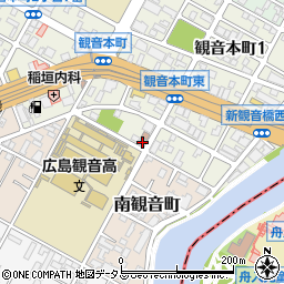 ファミリー株式会社　広島営業所周辺の地図
