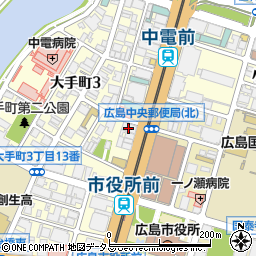 日本少額短期保険株式会社中四国支店周辺の地図