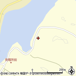 長崎県対馬市豊玉町横浦387周辺の地図