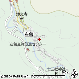 奈良県吉野郡吉野町左曽853周辺の地図