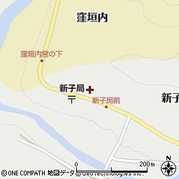 奈良県吉野郡吉野町新子316周辺の地図