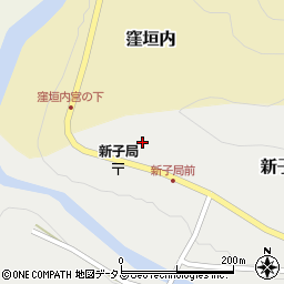 奈良県吉野郡吉野町新子314周辺の地図