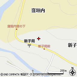 奈良県吉野郡吉野町新子320周辺の地図