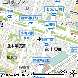 八雲富士見町店周辺の地図