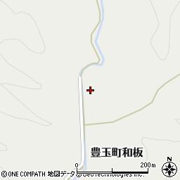 長崎県対馬市豊玉町和板322周辺の地図