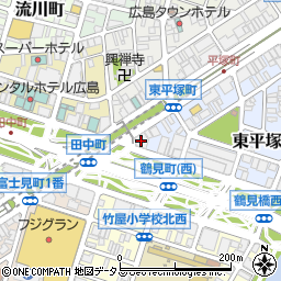 株式会社デンソー　広島支店周辺の地図