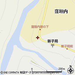 奈良県吉野郡吉野町窪垣内2周辺の地図