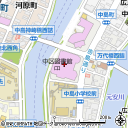 広島ＪＭＳアステールプラザ　オーケストラ等練習場周辺の地図