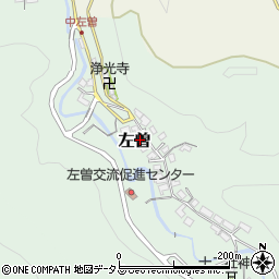 奈良県吉野郡吉野町左曽867周辺の地図