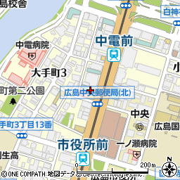 コンフォートホテル広島大手町周辺の地図