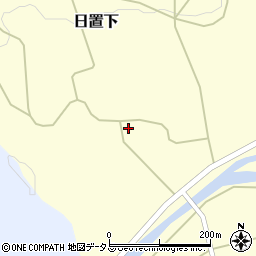 山口県長門市日置下840-1周辺の地図