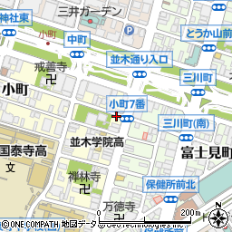 リパーク広島小町第７駐車場周辺の地図