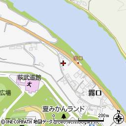 山口県萩市椿164-12周辺の地図