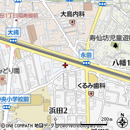 広島信用金庫安芸府中中央支店周辺の地図