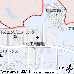 永井製材所周辺の地図