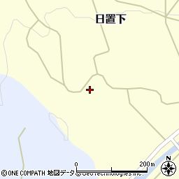 山口県長門市日置下794周辺の地図