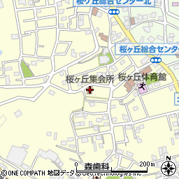 大淀町立公民館・集会場桜ケ丘分館周辺の地図