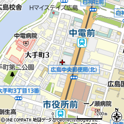 大元商事ビル周辺の地図