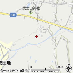 広島県東広島市西条町田口95周辺の地図