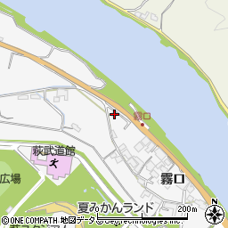 山口県萩市椿164-6周辺の地図