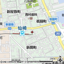 長門山電タクシー貸切バス部周辺の地図
