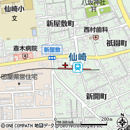 山口県長門市仙崎新屋敷町4188-4周辺の地図