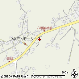 広島県尾道市向島町10867-1周辺の地図