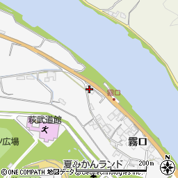 山口県萩市椿164-5周辺の地図