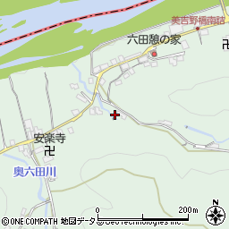 奈良県吉野郡吉野町六田1185周辺の地図