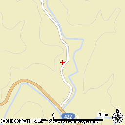 三重県多気郡大台町栗谷555周辺の地図