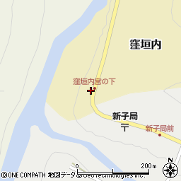 奈良県吉野郡吉野町窪垣内11周辺の地図