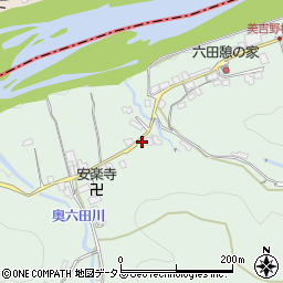 奈良県吉野郡吉野町六田978周辺の地図
