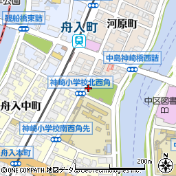 広島県広島市中区河原町15-17周辺の地図