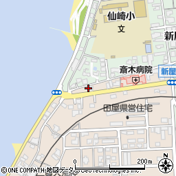 山口県長門市東深川田屋138周辺の地図