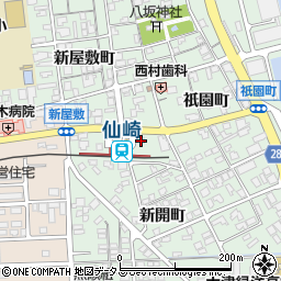 山口県長門市仙崎新屋敷町1060-5周辺の地図